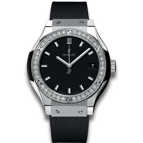 hublot fusion diamonds|Hublot Classic Fusion Quartz Titanium Diamonds Women's .